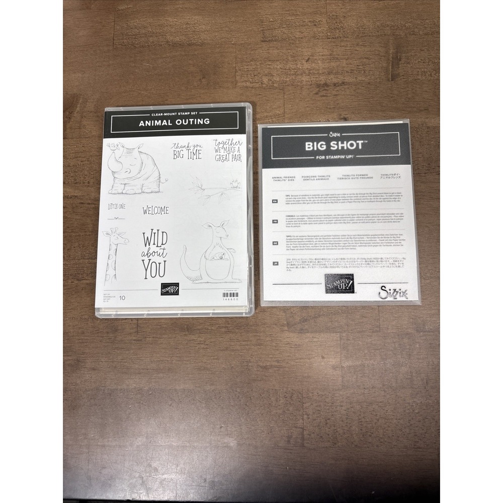 Stampin' Up! Animal Outing Stamps & Animal Friends Dies
